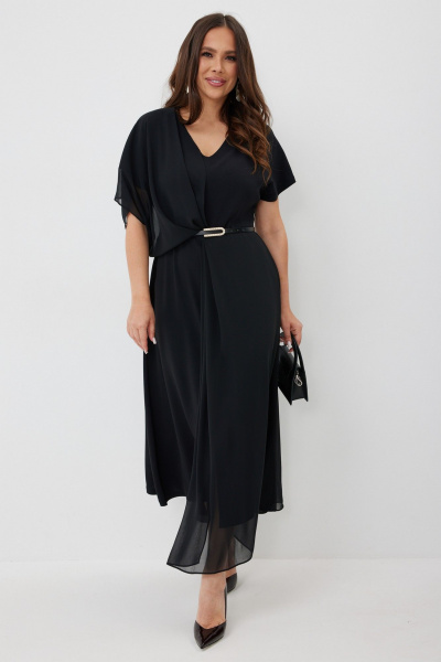 Платье Магия моды 2663 черный - фото 5