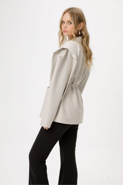 Жакет PiRS 6387 бежевый - фото 7