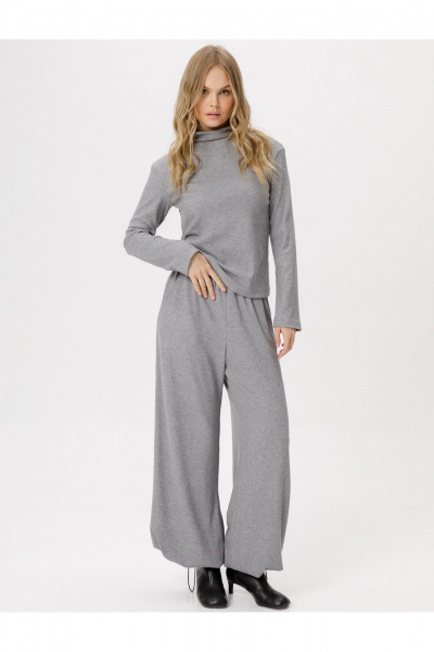 Брюки, джемпер PiRS 6388 серый - фото 1