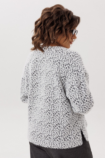 Жакет Anelli 1661 пушистый_лео - фото 8