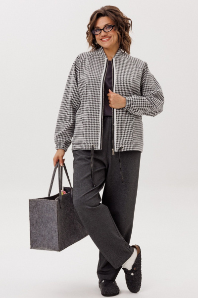 Брюки Anelli 1660.1 дымчатый_туз - фото 9