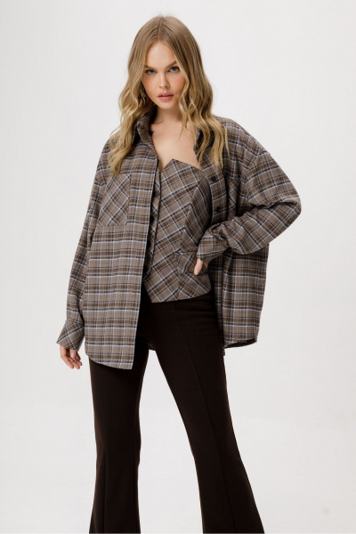 Жилет PiRS 6395 серый - фото 6