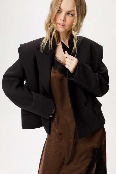 Платье PiRS 6405 коричневый - фото 9