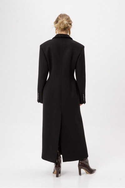 Пальто PiRS 6414 черный - фото 8