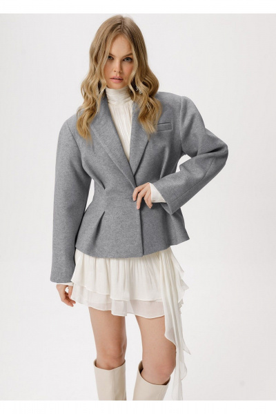 Жакет PiRS 6416 серый - фото 1