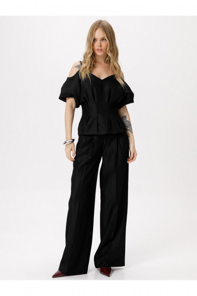 Брюки PiRS 6419 черный - фото 4