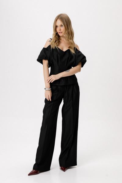 Брюки PiRS 6419 черный - фото 1