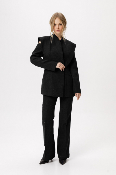 Жакет PiRS 6423 черный - фото 5