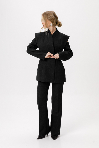 Брюки PiRS 6424 черный - фото 2