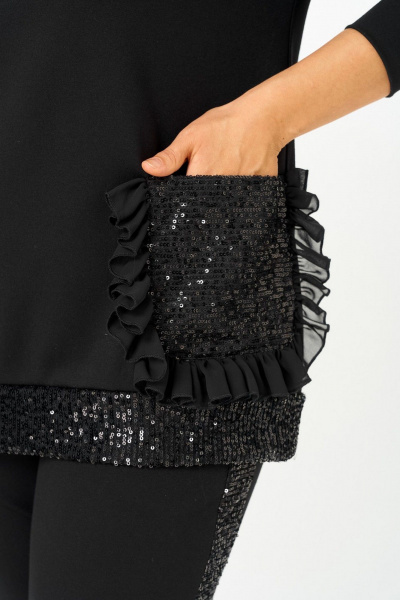 Брюки, джемпер Svetlana-Style 5029 черный - фото 7