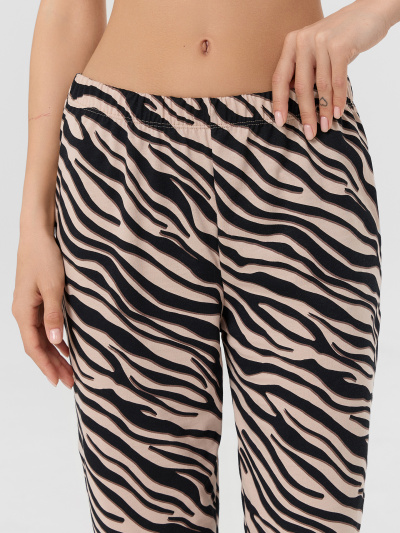 Бриджи Mark Formelle 522241/25-39112ПП-0 зебра_на_холодном_бежевом - фото 6