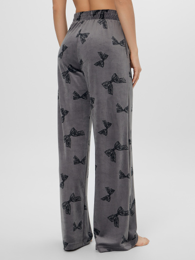 Брюки Mark Formelle 532520/25-37315ПП-3 бантики_на_сером - фото 4