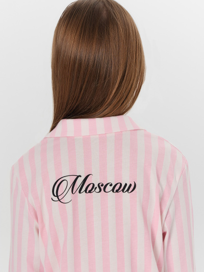 Брюки, рубашка Mark Formelle 567754/25-37345ПП-0 розовая_полоска_Moscow_1_сл_на_спинке - фото 7