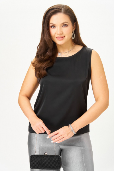 Блуза, брюки, жакет БагираАнТа 1087 серый - фото 13