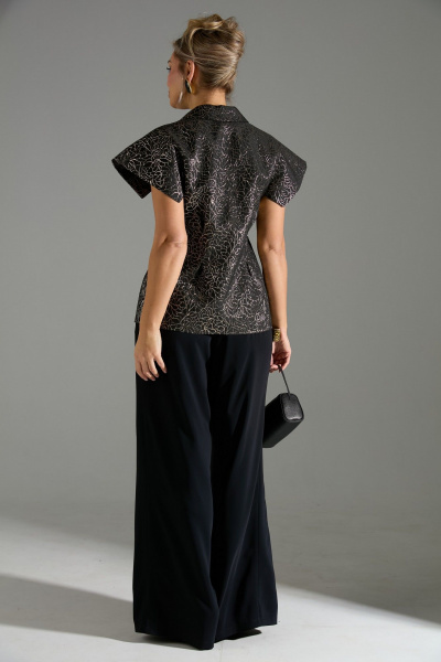 Брюки, жилет LM К132098 парча - фото 5