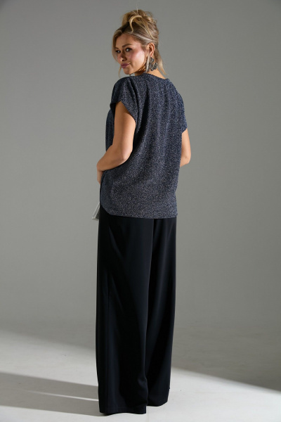 Брюки, джемпер LM К402098 синий - фото 4