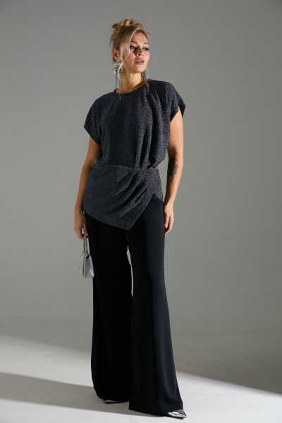 Брюки, джемпер LM К402098 синий - фото 1