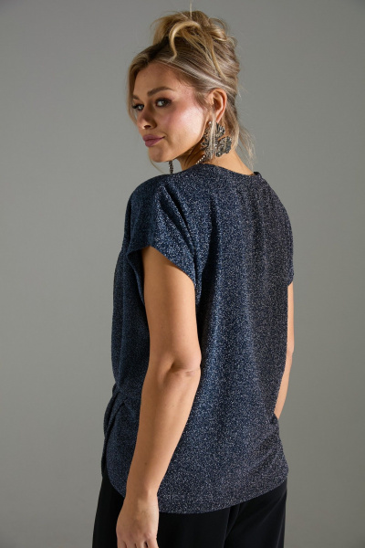 Джемпер LM М402 синий - фото 3