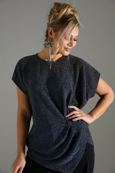 Джемпер LM М402 синий - фото 1