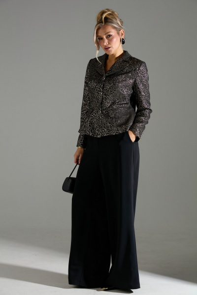 Брюки, жакет LM К2098 парча - фото 1