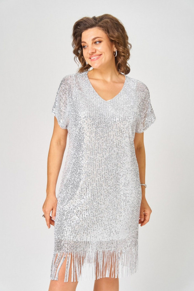 Платье Svetlana-Style 2046 белое_золото - фото 6