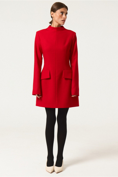 Платье ATTIKA A3475 красный_ - фото 4