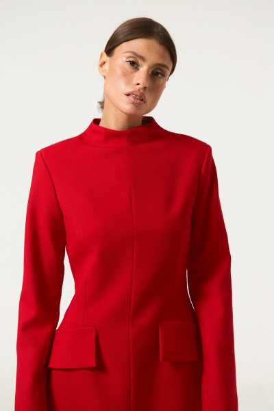 Платье ATTIKA A3475 красный_ - фото 3