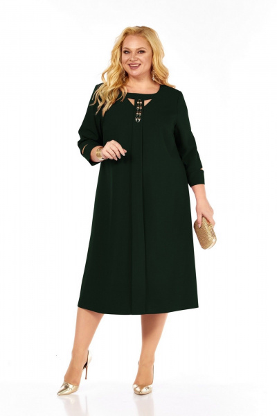 Платье Милора-стиль 1408 зеленый - фото 1