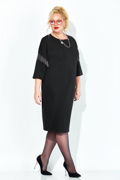 Платье Anastasia 1310 черный - фото 2