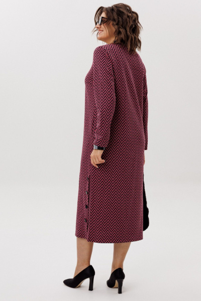 Платье Anelli 1755 рябиновая_волна - фото 9