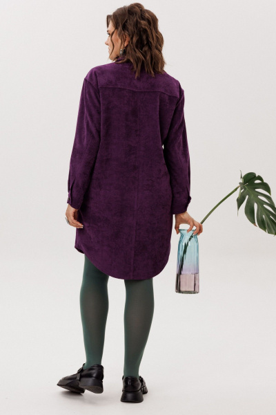 Платье Anelli 1771 сливовая_безмятежность - фото 5