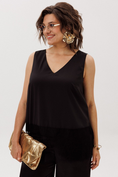 Топ Anelli 1664 черный_лед - фото 8