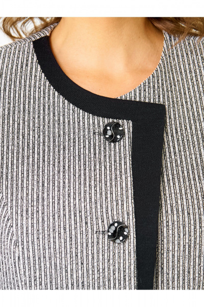 Жакет, юбка Zlata 4461 св_серый - фото 5