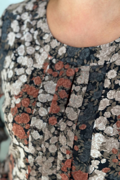 Блуза LindaLux 217 бабушкин_цветочек - фото 4