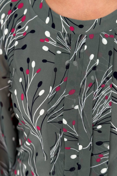 Блуза LindaLux 217 оливки - фото 5