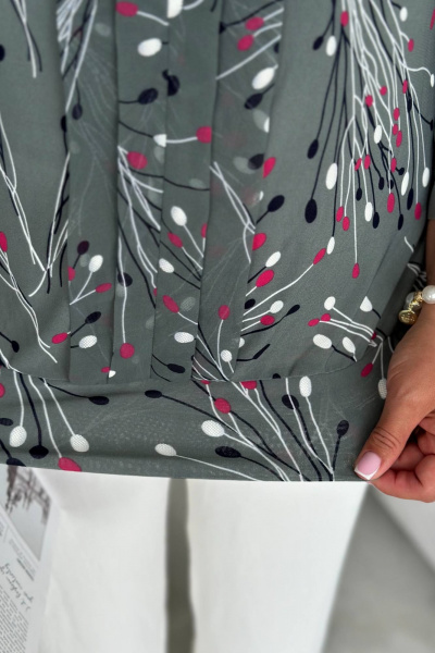 Блуза LindaLux 217 оливки - фото 4