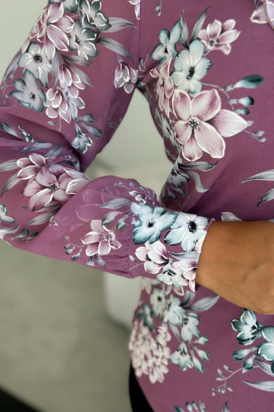 Блуза LindaLux 1-489 букетроз - фото 8