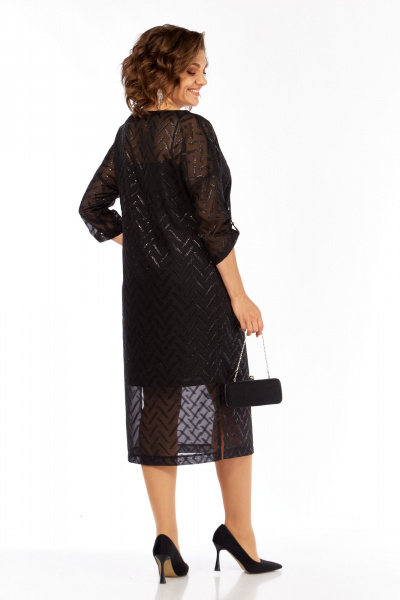 Платье БагираАнТа 1086 черный - фото 8