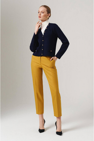 Кардиган Nelva 1900 синий - фото 2