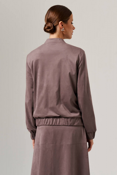 Блуза Nelva 1906 серо-розовый - фото 6