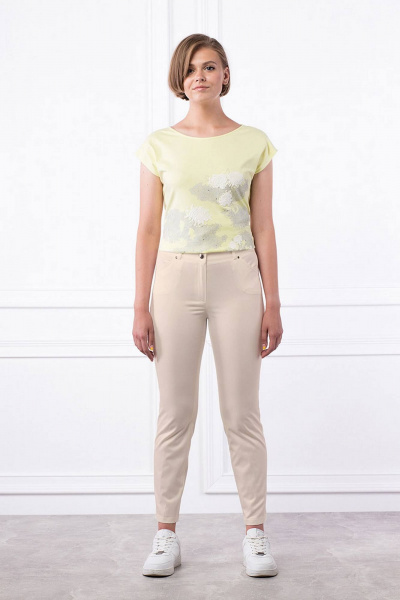 Брюки Nelva 3653 св.бежевый - фото 1