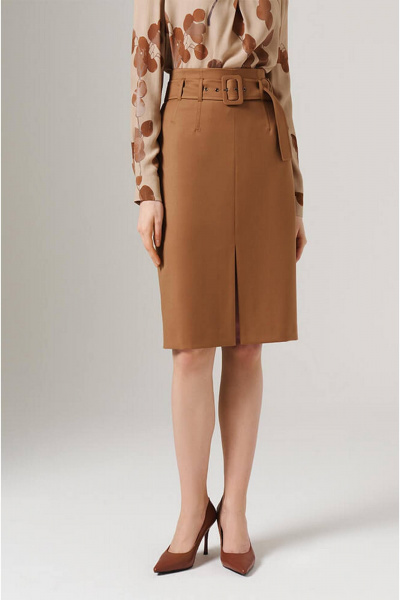 Юбка Nelva 4859 бежевый - фото 2