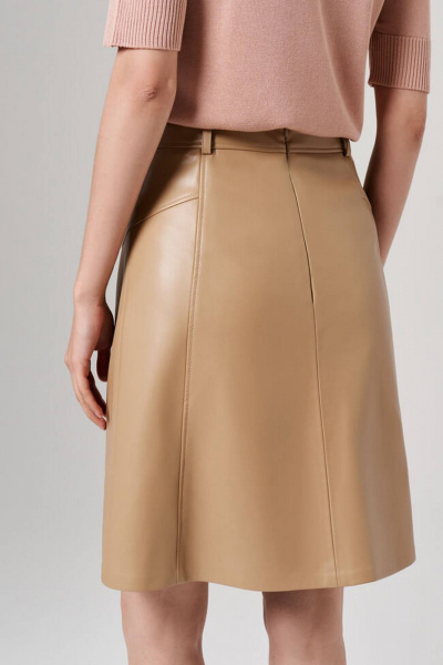 Юбка Nelva 4864 бежевый - фото 6