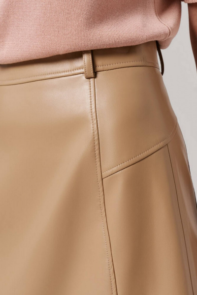Юбка Nelva 4864 бежевый - фото 4