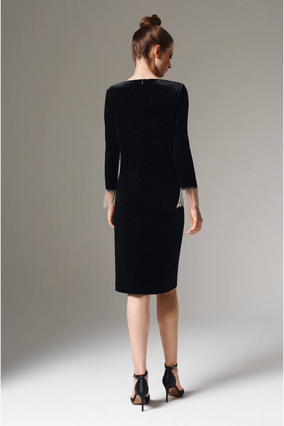 Платье Nelva 51604 черный - фото 5