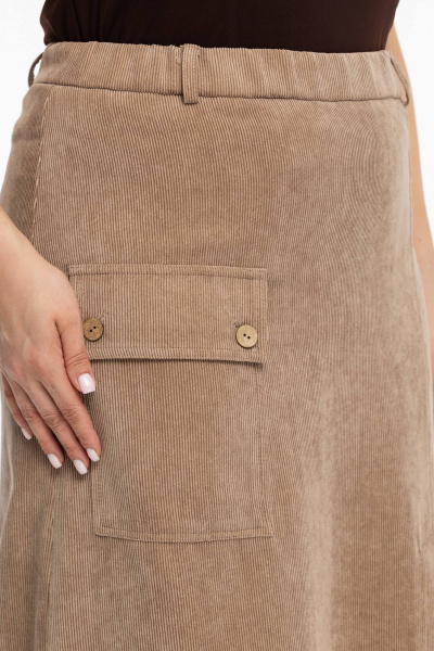 Юбка Avila 0949 бежевый - фото 8