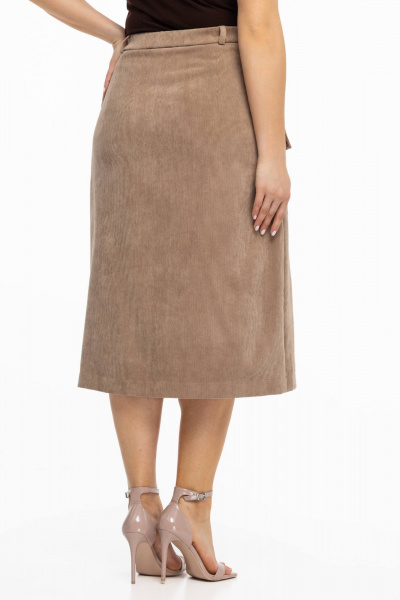 Юбка Avila 0949 бежевый - фото 7