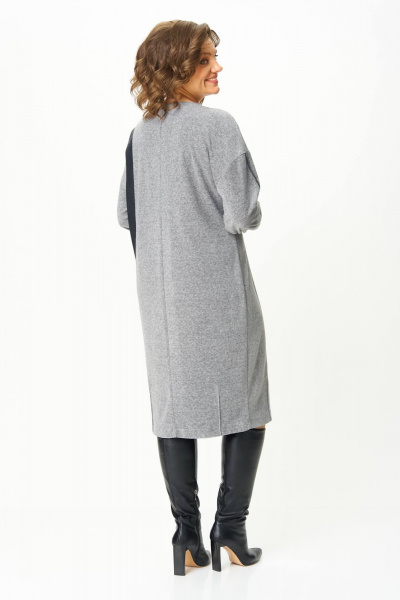Платье Karina deLux M-1402 серый - фото 8