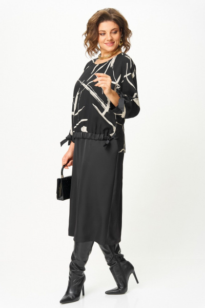 Платье Aira Style 24429 черный - фото 8