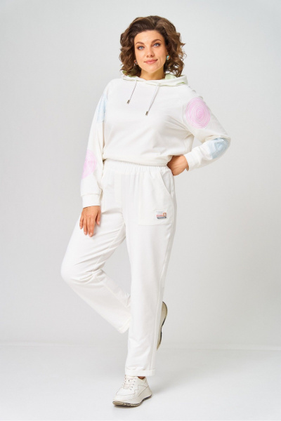 Брюки Rumoda 2260 молочный - фото 4
